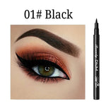 Make-up 12-Farben-Eyeliner, flüssig, wasserdicht, einfach zu tragen, Make-up, mattierter Eyeliner, Blau, Rot, Grün, Weiß, Gold, Brauner Eyeliner - flohmarkt-deutschland.shop