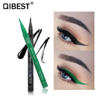 Make-up 12-Farben-Eyeliner, flüssig, wasserdicht, einfach zu tragen, Make-up, mattierter Eyeliner, Blau, Rot, Grün, Weiß, Gold, Brauner Eyeliner - flohmarkt-deutschland.shop