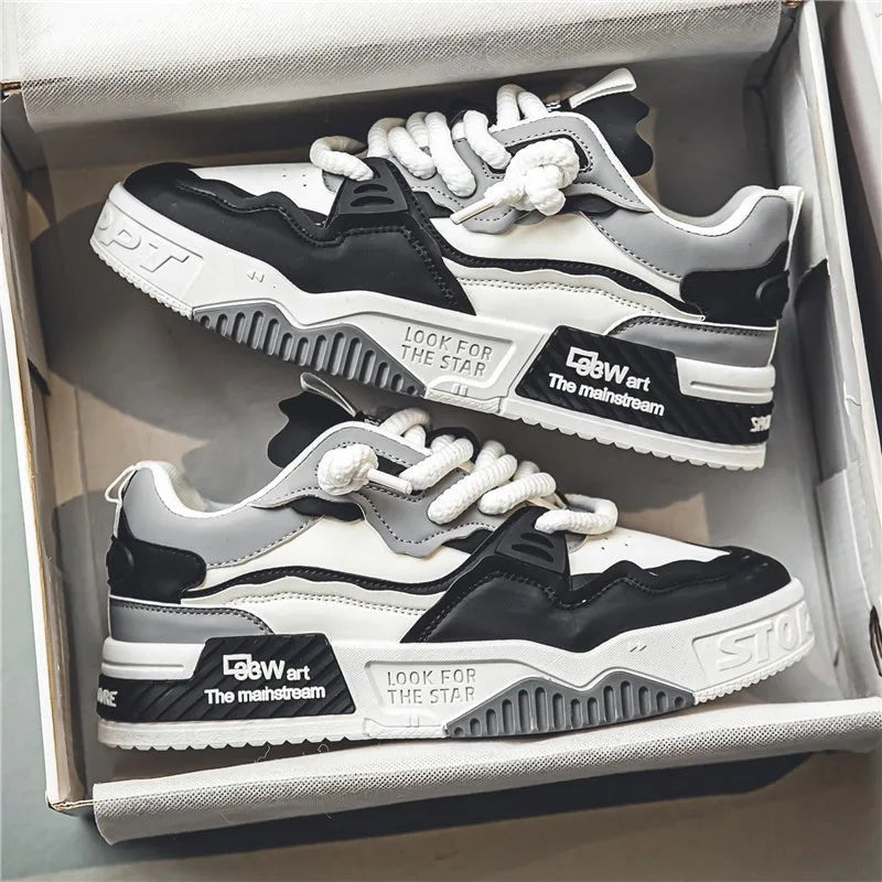 Male Sneakers Shoes For Man Men Shoes Breathable Lightweight Street Fashion Durable Walking Sneaker For Teens - flohmarkt-deutschland.shop