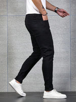 Manfinity Homme Herren Schmale Jeans aus Baumwolle Einfarbig - flohmarkt-deutschland.shop
