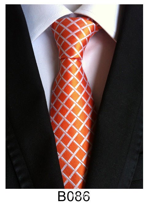 Manufacturers wholesale tie polyester jacquard tie men's casual formal wear professional business tie in stock supply - flohmarkt-deutschland.shop