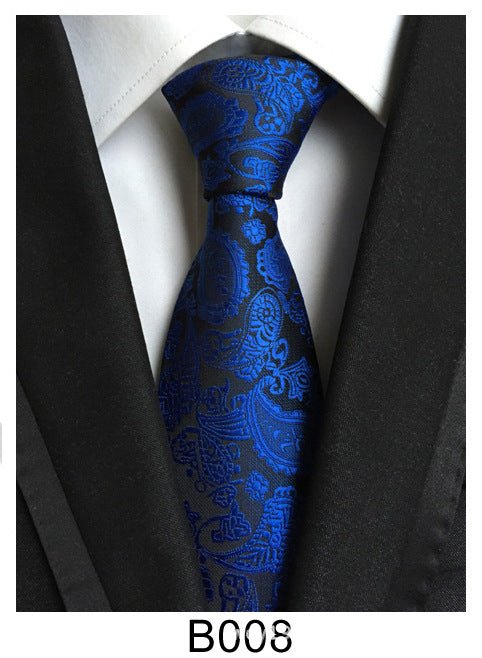 Manufacturers wholesale tie polyester jacquard tie men's casual formal wear professional business tie in stock supply - flohmarkt-deutschland.shop