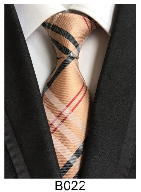 Manufacturers wholesale tie polyester jacquard tie men's casual formal wear professional business tie in stock supply - flohmarkt-deutschland.shop