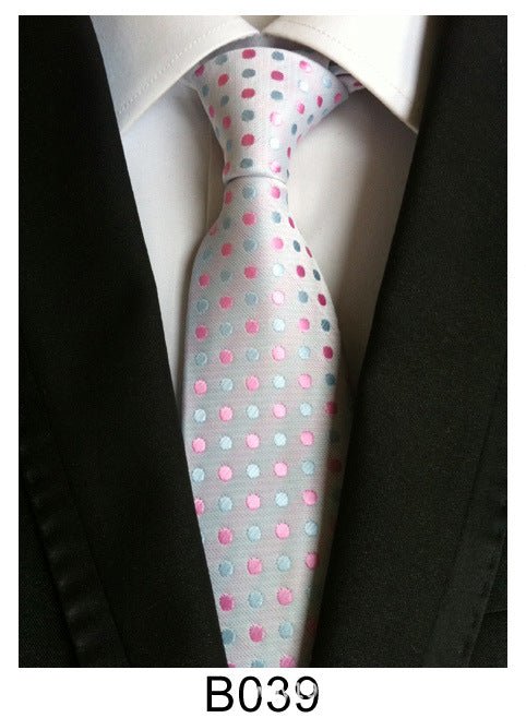 Manufacturers wholesale tie polyester jacquard tie men's casual formal wear professional business tie in stock supply - flohmarkt-deutschland.shop