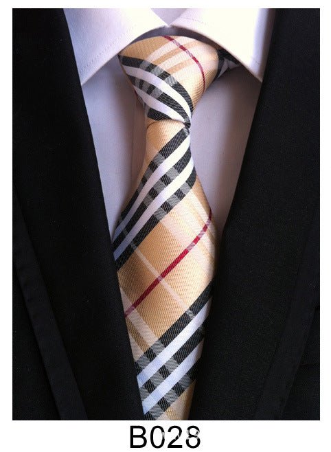 Manufacturers wholesale tie polyester jacquard tie men's casual formal wear professional business tie in stock supply - flohmarkt-deutschland.shop