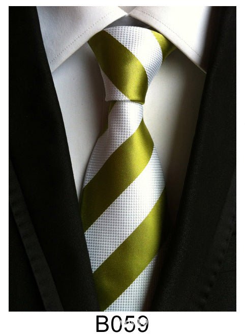 Manufacturers wholesale tie polyester jacquard tie men's casual formal wear professional business tie in stock supply - flohmarkt-deutschland.shop