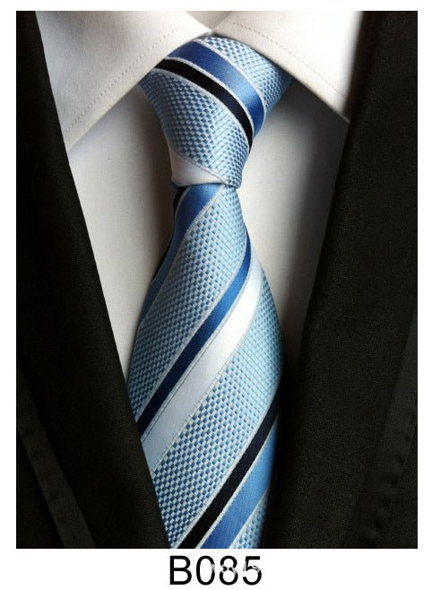 Manufacturers wholesale tie polyester jacquard tie men's casual formal wear professional business tie in stock supply - flohmarkt-deutschland.shop