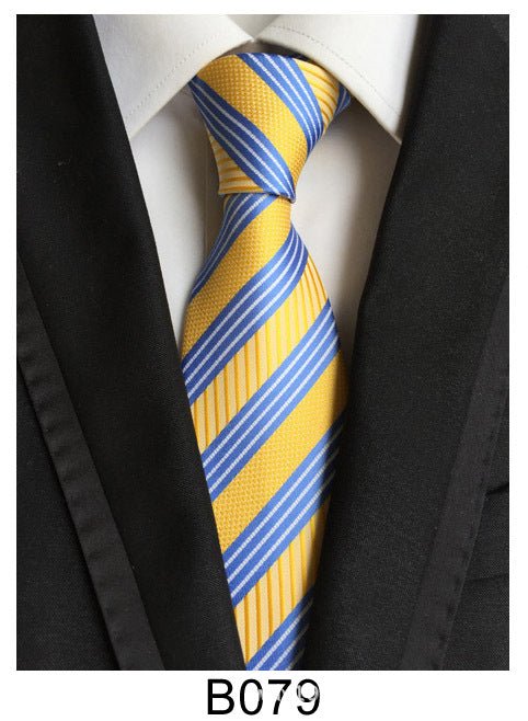 Manufacturers wholesale tie polyester jacquard tie men's casual formal wear professional business tie in stock supply - flohmarkt-deutschland.shop