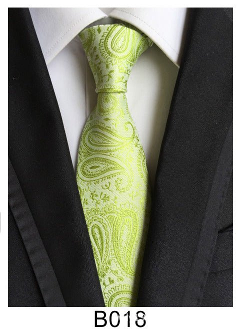 Manufacturers wholesale tie polyester jacquard tie men's casual formal wear professional business tie in stock supply - flohmarkt-deutschland.shop