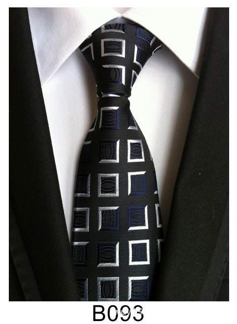 Manufacturers wholesale tie polyester jacquard tie men's casual formal wear professional business tie in stock supply - flohmarkt-deutschland.shop