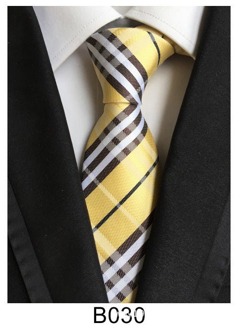 Manufacturers wholesale tie polyester jacquard tie men's casual formal wear professional business tie in stock supply - flohmarkt-deutschland.shop