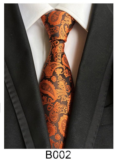 Manufacturers wholesale tie polyester jacquard tie men's casual formal wear professional business tie in stock supply - flohmarkt-deutschland.shop