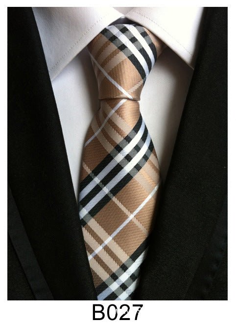 Manufacturers wholesale tie polyester jacquard tie men's casual formal wear professional business tie in stock supply - flohmarkt-deutschland.shop