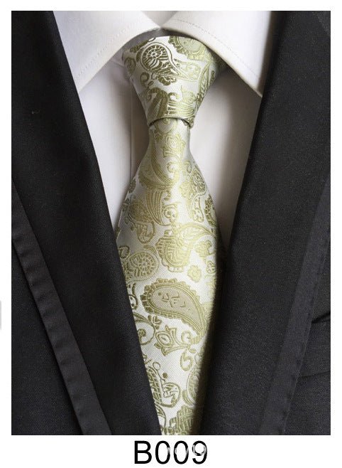 Manufacturers wholesale tie polyester jacquard tie men's casual formal wear professional business tie in stock supply - flohmarkt-deutschland.shop