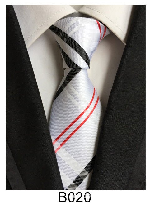 Manufacturers wholesale tie polyester jacquard tie men's casual formal wear professional business tie in stock supply - flohmarkt-deutschland.shop