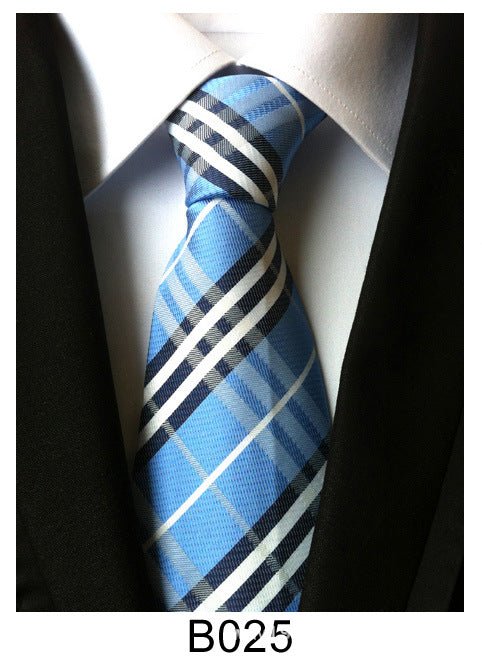 Manufacturers wholesale tie polyester jacquard tie men's casual formal wear professional business tie in stock supply - flohmarkt-deutschland.shop