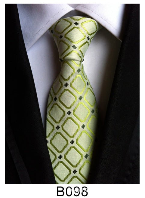 Manufacturers wholesale tie polyester jacquard tie men's casual formal wear professional business tie in stock supply - flohmarkt-deutschland.shop