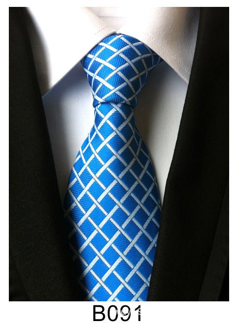 Manufacturers wholesale tie polyester jacquard tie men's casual formal wear professional business tie in stock supply - flohmarkt-deutschland.shop