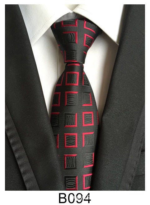 Manufacturers wholesale tie polyester jacquard tie men's casual formal wear professional business tie in stock supply - flohmarkt-deutschland.shop