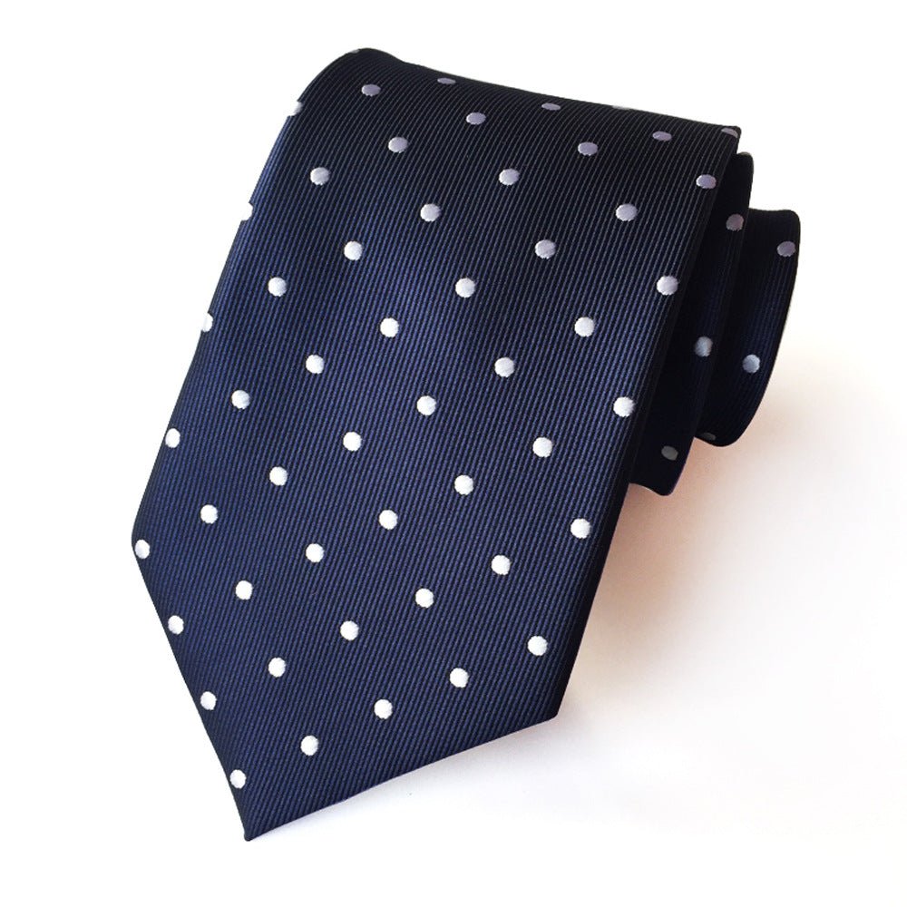 Manufacturers wholesale tie polyester jacquard tie men's casual formal wear professional business tie in stock supply - flohmarkt-deutschland.shop
