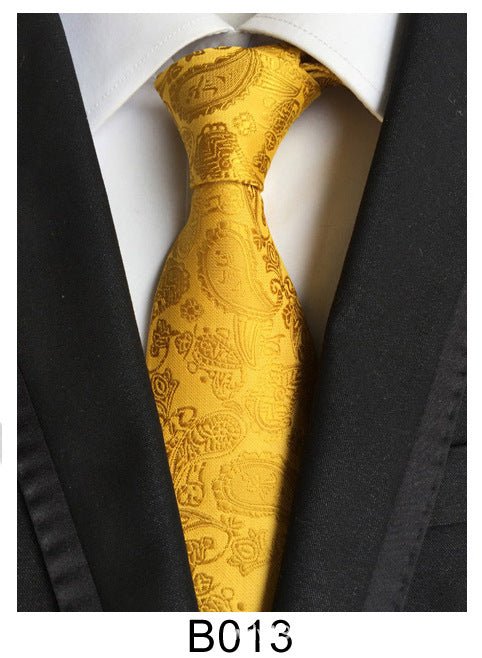 Manufacturers wholesale tie polyester jacquard tie men's casual formal wear professional business tie in stock supply - flohmarkt-deutschland.shop