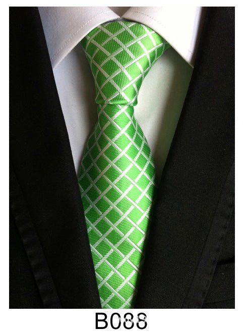 Manufacturers wholesale tie polyester jacquard tie men's casual formal wear professional business tie in stock supply - flohmarkt-deutschland.shop