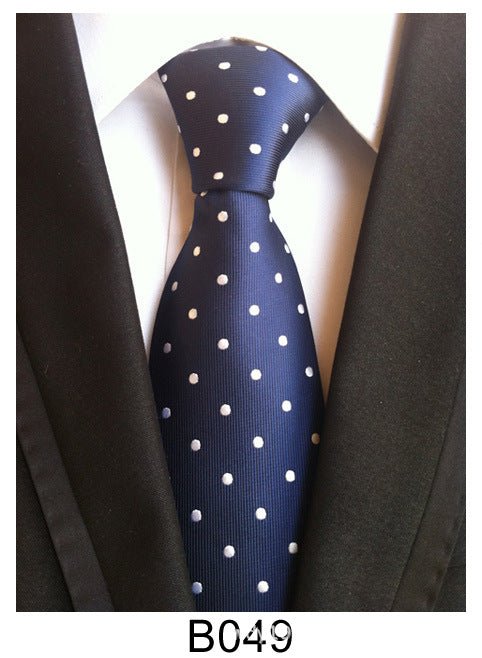 Manufacturers wholesale tie polyester jacquard tie men's casual formal wear professional business tie in stock supply - flohmarkt-deutschland.shop