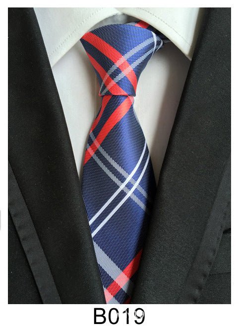 Manufacturers wholesale tie polyester jacquard tie men's casual formal wear professional business tie in stock supply - flohmarkt-deutschland.shop