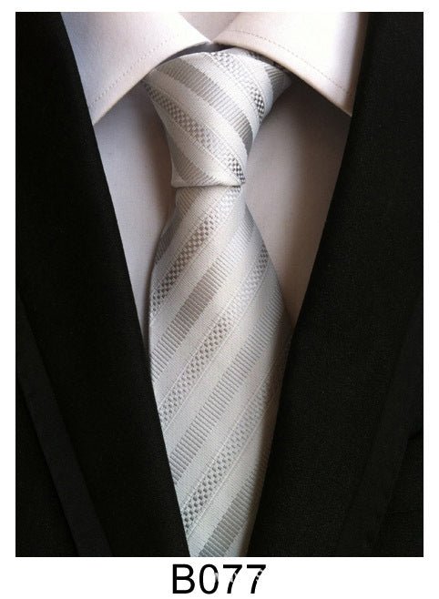 Manufacturers wholesale tie polyester jacquard tie men's casual formal wear professional business tie in stock supply - flohmarkt-deutschland.shop