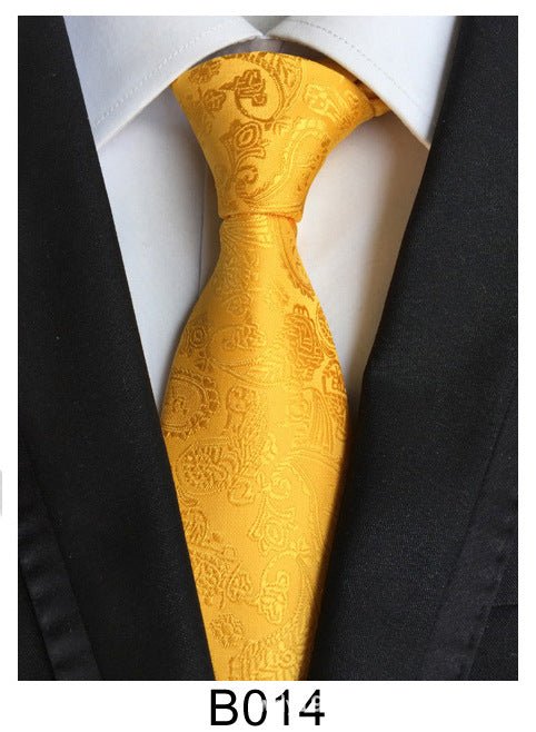 Manufacturers wholesale tie polyester jacquard tie men's casual formal wear professional business tie in stock supply - flohmarkt-deutschland.shop