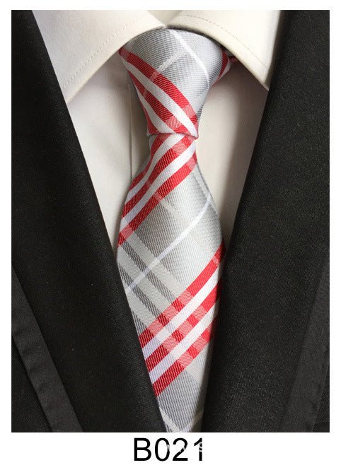 Manufacturers wholesale tie polyester jacquard tie men's casual formal wear professional business tie in stock supply - flohmarkt-deutschland.shop