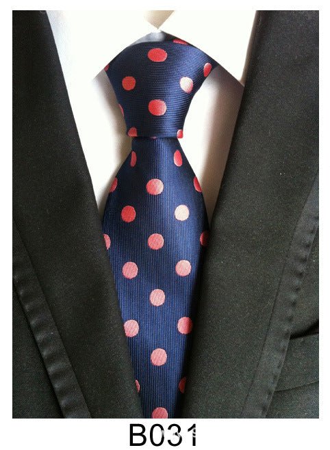 Manufacturers wholesale tie polyester jacquard tie men's casual formal wear professional business tie in stock supply - flohmarkt-deutschland.shop