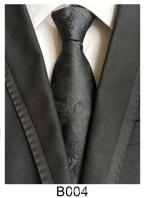 Manufacturers wholesale tie polyester jacquard tie men's casual formal wear professional business tie in stock supply - flohmarkt-deutschland.shop