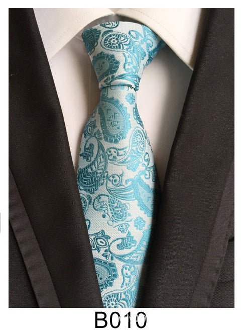 Manufacturers wholesale tie polyester jacquard tie men's casual formal wear professional business tie in stock supply - flohmarkt-deutschland.shop