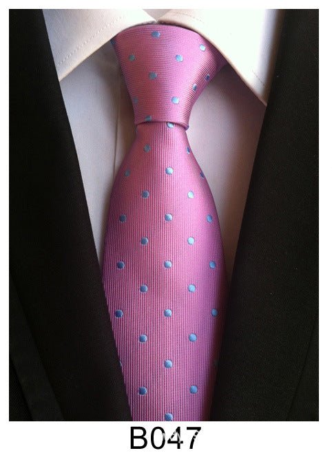 Manufacturers wholesale tie polyester jacquard tie men's casual formal wear professional business tie in stock supply - flohmarkt-deutschland.shop
