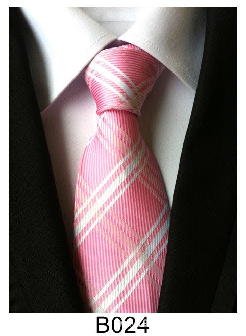 Manufacturers wholesale tie polyester jacquard tie men's casual formal wear professional business tie in stock supply - flohmarkt-deutschland.shop