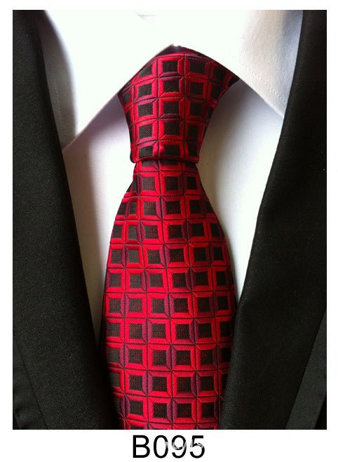 Manufacturers wholesale tie polyester jacquard tie men's casual formal wear professional business tie in stock supply - flohmarkt-deutschland.shop