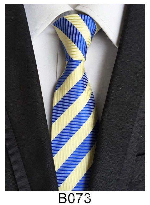Manufacturers wholesale tie polyester jacquard tie men's casual formal wear professional business tie in stock supply - flohmarkt-deutschland.shop