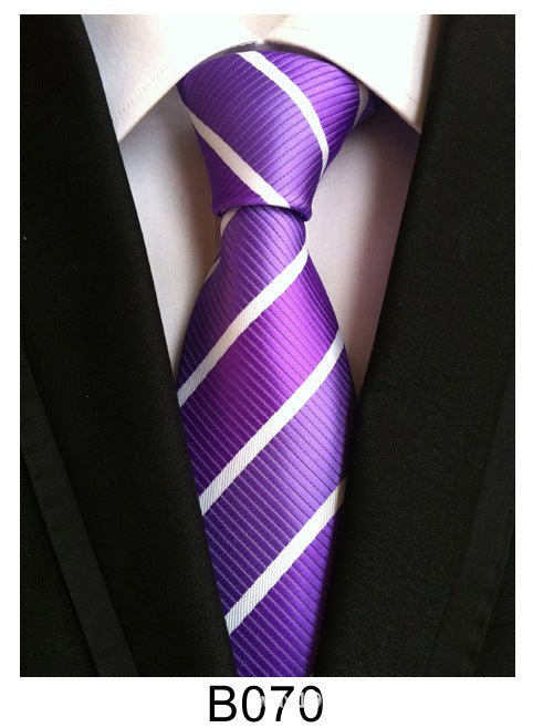 Manufacturers wholesale tie polyester jacquard tie men's casual formal wear professional business tie in stock supply - flohmarkt-deutschland.shop