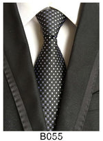 Manufacturers wholesale tie polyester jacquard tie men's casual formal wear professional business tie in stock supply - flohmarkt-deutschland.shop