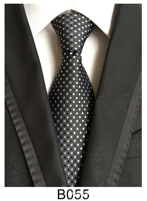 Manufacturers wholesale tie polyester jacquard tie men's casual formal wear professional business tie in stock supply - flohmarkt-deutschland.shop