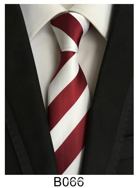 Manufacturers wholesale tie polyester jacquard tie men's casual formal wear professional business tie in stock supply - flohmarkt-deutschland.shop