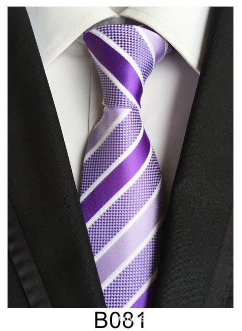 Manufacturers wholesale tie polyester jacquard tie men's casual formal wear professional business tie in stock supply - flohmarkt-deutschland.shop