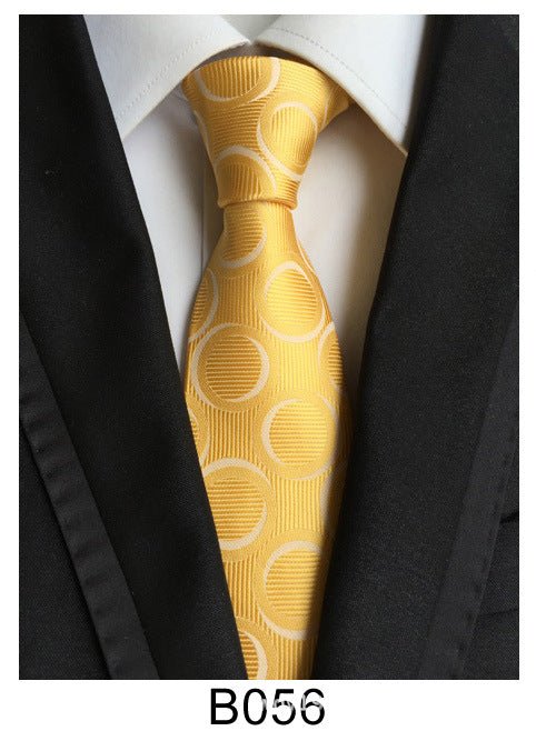 Manufacturers wholesale tie polyester jacquard tie men's casual formal wear professional business tie in stock supply - flohmarkt-deutschland.shop