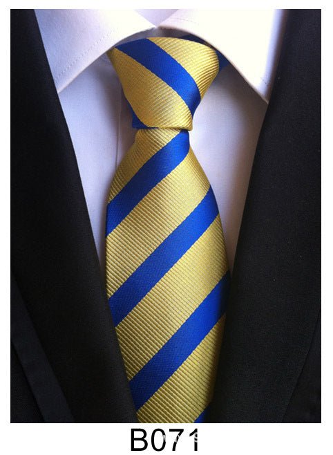 Manufacturers wholesale tie polyester jacquard tie men's casual formal wear professional business tie in stock supply - flohmarkt-deutschland.shop