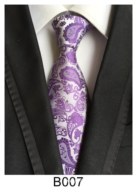 Manufacturers wholesale tie polyester jacquard tie men's casual formal wear professional business tie in stock supply - flohmarkt-deutschland.shop