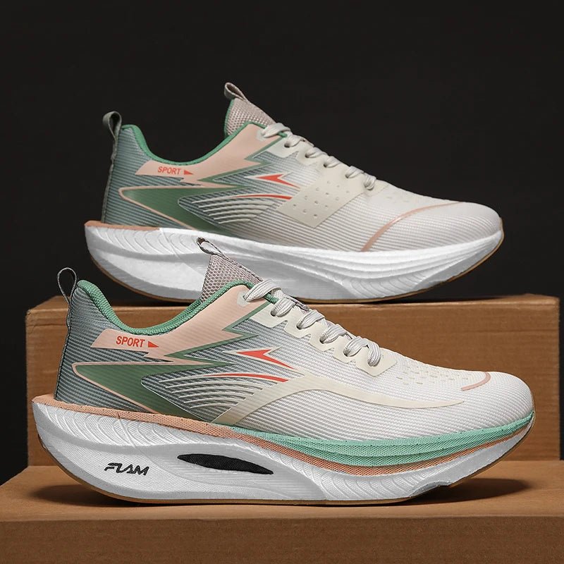 Marathon Laufschuhe – Kohlefaserplatte, Luftpolster, Atmungsaktiv, Leicht, Unisex 2026 - flohmarkt-deutschland.shop