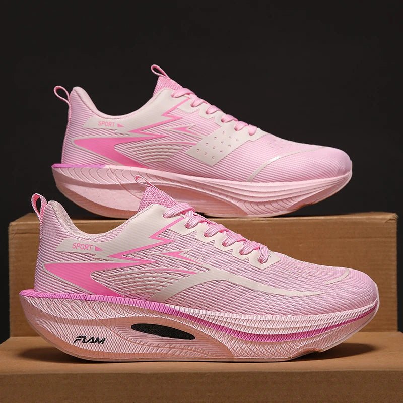 Marathon Laufschuhe – Kohlefaserplatte, Luftpolster, Atmungsaktiv, Leicht, Unisex 2026 - flohmarkt-deutschland.shop