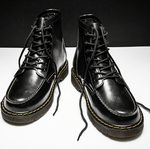 Martin Trendy Tooling Boots Hochschaftstiefel - Premium Kuhhautleder Für Langlebigkeit Und Vintage Charme - flohmarkt-deutschland.shop