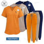 Medical Clothing for Women Scrubs Jogger Sets Nursing Pants Surgical Gown High Quality Medical Uniforms Wholesale Beauty Uniform - flohmarkt-deutschland.shop